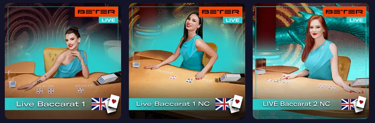 Baccarat at Retro Bet Casino